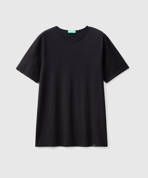 BENETTON (mens)(ベネトン（メンズ）)/スラブコットンクルーネック半袖Tシャツ・カットソー/img02