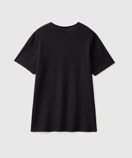 BENETTON (mens)(ベネトン（メンズ）)/スラブコットンクルーネック半袖Tシャツ・カットソー/img03