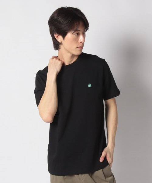 BENETTON (mens)(ベネトン（メンズ）)/ブランドロゴワッペン付きクルーネック半袖Tシャツ・カットソー/img04