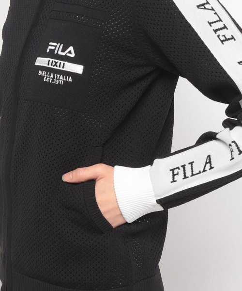FILA GOLF　メッシュ編みニットブルゾン 人気・おすすめ｜使いやすい・旅行におすすめ 品質保証 全国発送 日本国内発送・最短翌日お届け