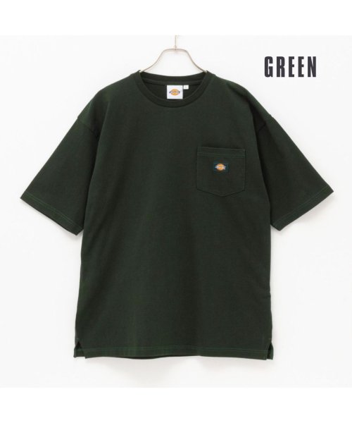 MAC HOUSE(men)(マックハウス（メンズ）)/Dickies ディッキーズ ポケット付き無地半袖Tシャツ 4278－9532/img07