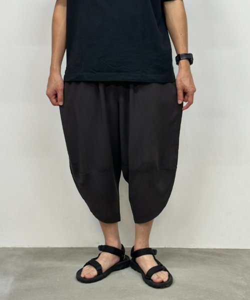 MAC HOUSE(men)(マックハウス（メンズ）)/NAVY ネイビー レーヨンアンクルパンツ 341108MH/img05