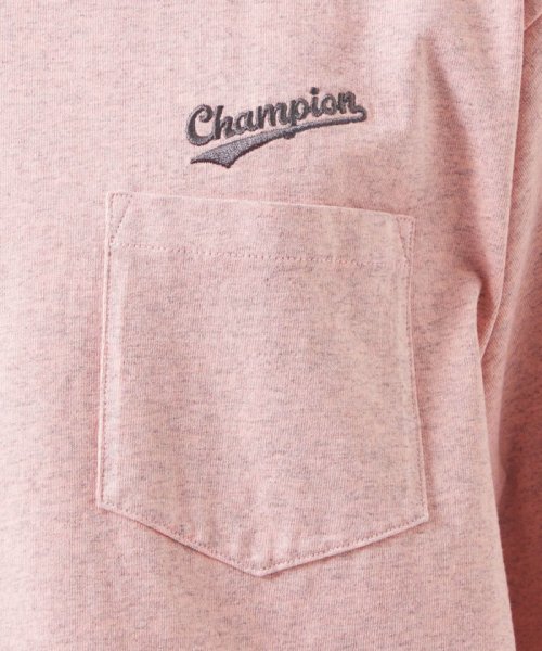 green label relaxing(グリーンレーベルリラクシング)/【別注】＜Champion×green label relaxing＞ロゴ ポケット Tシャツ/img14