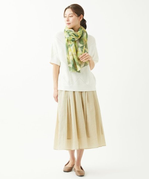 [洗える]メンギマアーガイル柄編みニット 