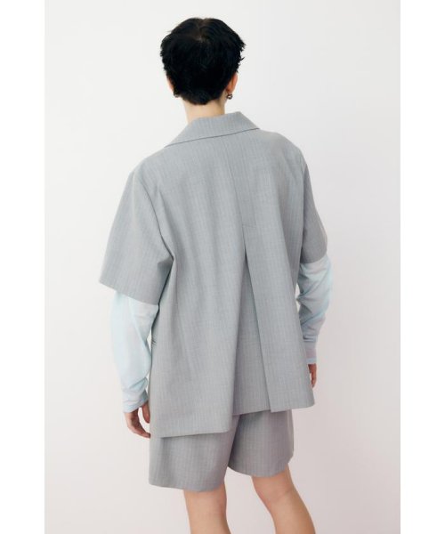 HeRIN.CYE(ヘリンドットサイ)/Stripe half sleeve jacket/img10