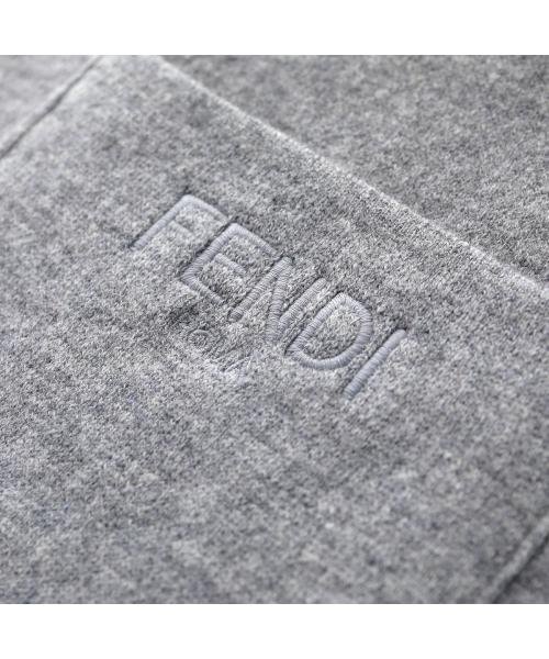 FENDI KIDS マフラー JUQ020 AO29 刺繍ロゴ 無地 FF柄 FENDI KIDS マフラー JUQ020 AO29 無地