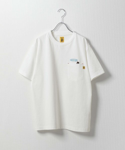 ZIP FIVE(ジップファイブ)/ベーシックポケット刺繍Tシャツ/img10