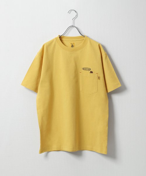 ZIP FIVE(ジップファイブ)/ベーシックポケット刺繍Tシャツ/img12