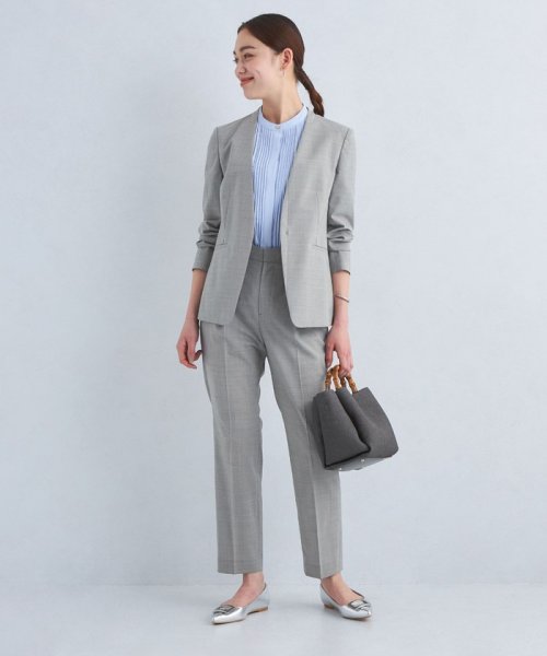 ライト カチリラ ノーラペル ジャケット◇No07◇ B77 W58 H88 着用サイズ：M 防シワ