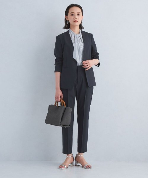 ライト カチリラ ノーラペル ジャケット◇No07◇ B77 W58 H88 着用サイズ：M 防シワ