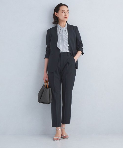 ライト カチリラ ノーラペル ジャケット◇No07◇ B77 W58 H88 着用サイズ：M 防シワ