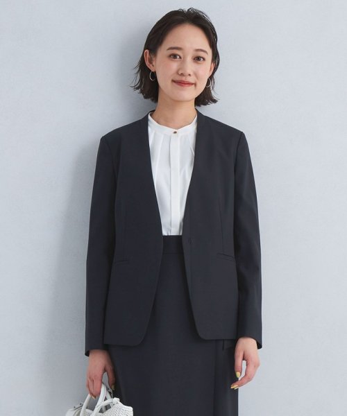 ライト カチリラ ノーラペル ジャケット◇No07◇ B77 W58 H88 着用サイズ：M 防シワ