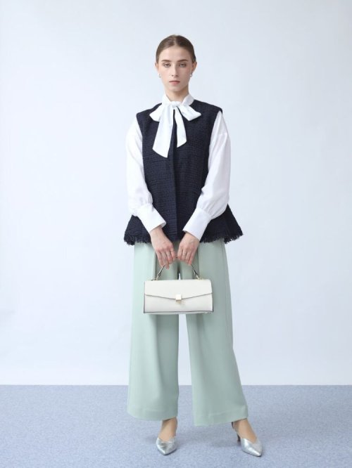 ミックスファンシーツイードジレ トップス ベスト・ジレ M1938727412(14720円)