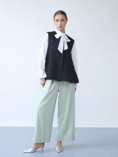 ミックスファンシーツイードジレ トップス ベスト・ジレ M1938727412(14720円)