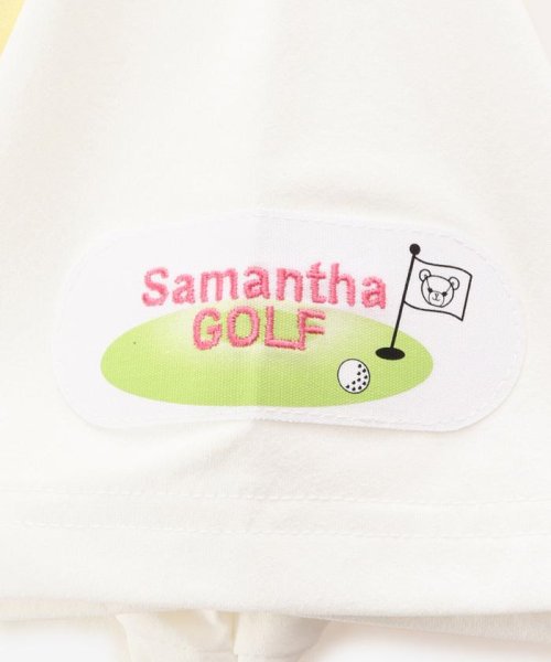 Samantha GOLF(サマンサゴルフ)/バイヤススポーティーハーフジップポロ/img06