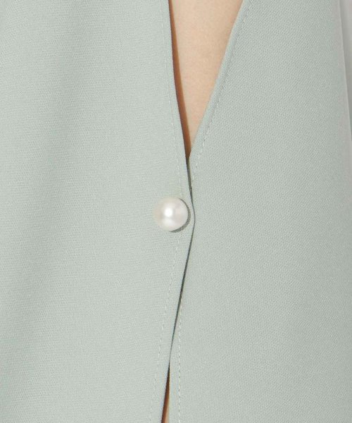 ケープレイヤードドレス 