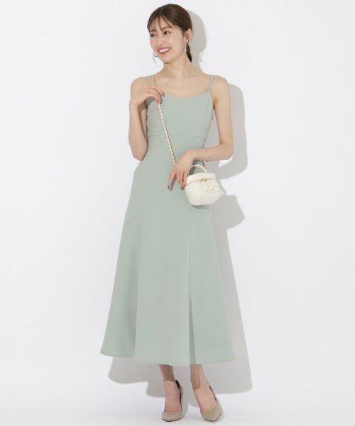 ケープレイヤードドレス 