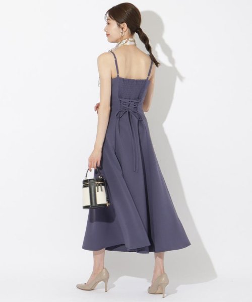 ケープレイヤードドレス 