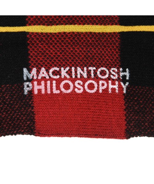 MACKINTOSH PHILOSOPHY(マッキントッシュフィロソフィー)/福助 公式 靴下 クルー丈 レディース MACKINTOSH PHILOSOPHY タータンチェック柄 カジュアル  3307－80L<br>婦人 女性 フクス/img03