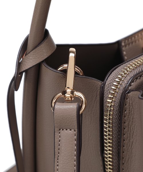 UNGRID bag(アングリッド　バッグ)/両アオリポケットハンドバッグ　プレートキーリング付き ミニショルダーバッグ/img51