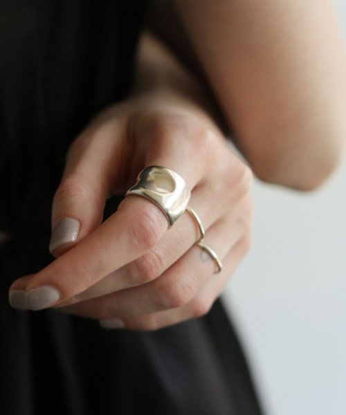 <TEN.>ディンプルリング/シルバー Z1370619133 (10450円)