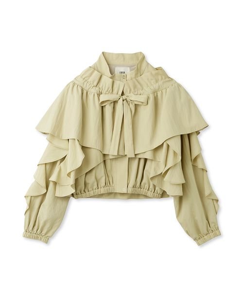 マルチウェイフリルブルゾン 予めご了承ください