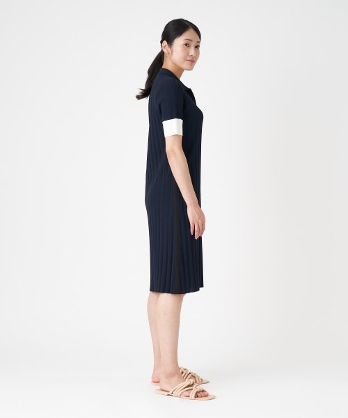 LANVIN COLLECTION(ランバンコレクション（レディス）)/スキッパーポロニットワンピース/img10