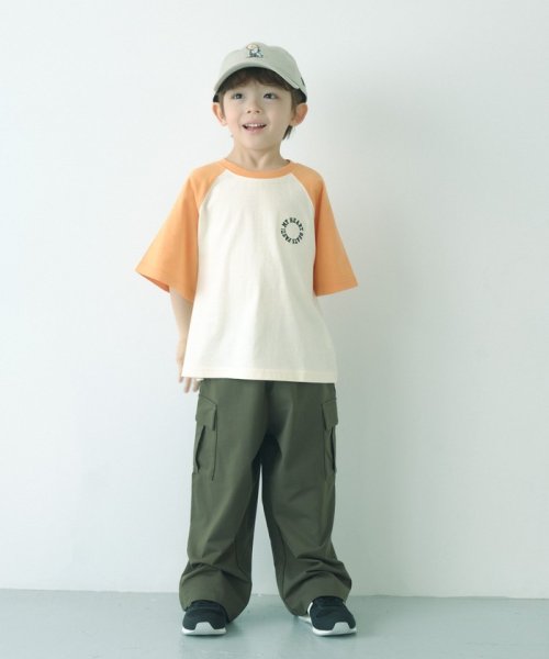 green label relaxing （Kids）(グリーンレーベルリラクシング（キッズ）)/TJ ナンバリング ラグランTシャツ 100cm－130cm/img01