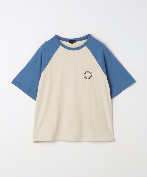 green label relaxing （Kids）(グリーンレーベルリラクシング（キッズ）)/TJ ナンバリング ラグランTシャツ 140cm－160cm/img02