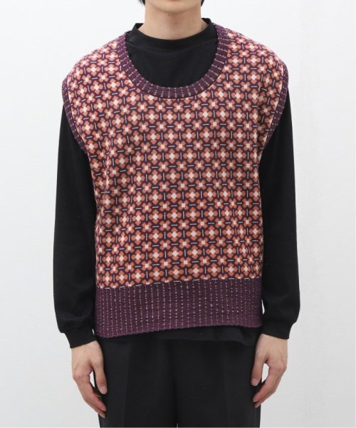 JOINT WORKS(ジョイントワークス)/【Sasquatchfabrix. / サスクワァッチファブリックス 】 FLOWER KNIT VEST/img11