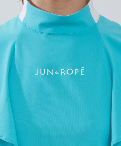 JUN and ROPE(ジュン＆ロペ)/【UV】【吸汗速乾】フレアスリーブモックネックプルオーバー/img17
