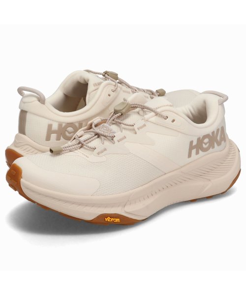 HOKA ONE ONE(ホカオネオネ)/ ホカオネオネ HOKA ONE ONE スニーカー ハイキングシューズ トランスポート レディース 厚底 TRANSPORT ベージュ 1123154/img10