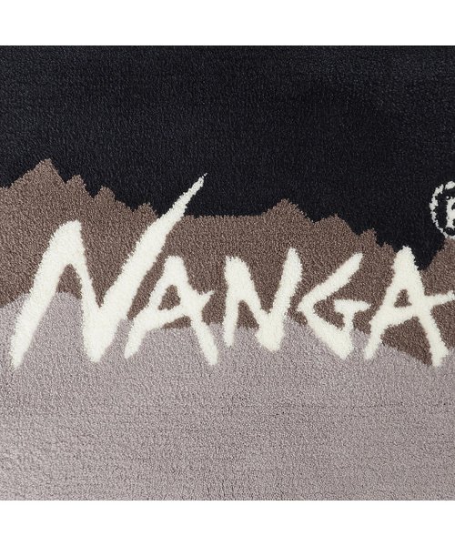 NANGA(ナンガ)/ NANGA ナンガ ラグ ラグマット 洗える 厚い ウォッシャブル リッジライン グラデーション RIDGELINE GRADATION RUG ブラック ベ/img06