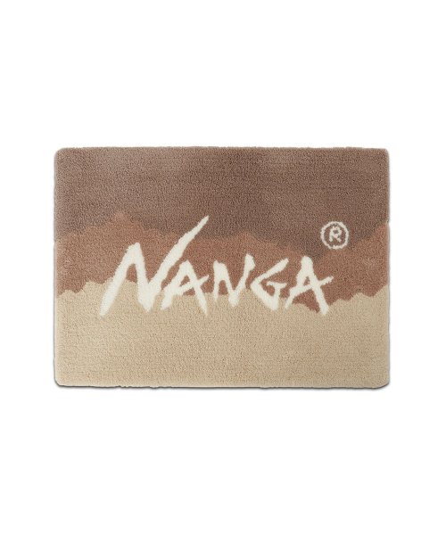 NANGA(ナンガ)/ NANGA ナンガ ラグ ラグマット 洗える 厚い ウォッシャブル リッジライン グラデーション RIDGELINE GRADATION RUG ブラック ベ/img09