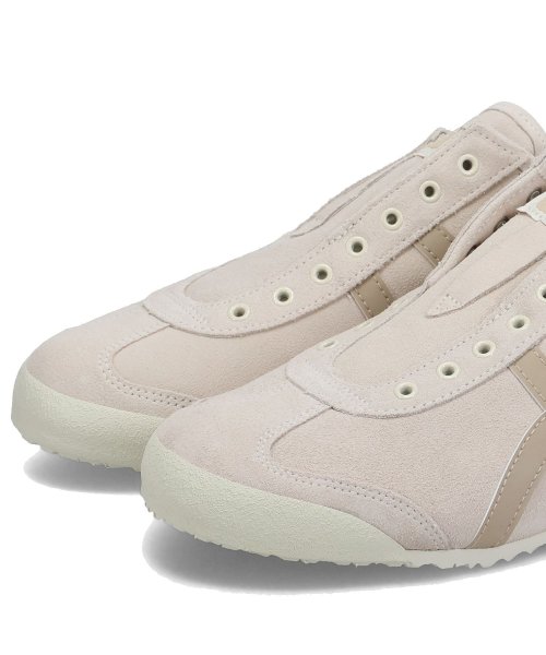 オニツカタイガー Onitsuka Tiger メキシコ66 スリッポン スニーカー メンズ レディース MEXICO 66 SLIP－ON ベージュ 118 Tiger MEXICO オニツカタイガー Onitsuka