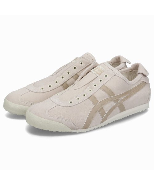 オニツカタイガー Onitsuka Tiger メキシコ66 スリッポン スニーカー メンズ レディース MEXICO 66 SLIP－ON ベージュ 118 Tiger MEXICO オニツカタイガー Onitsuka