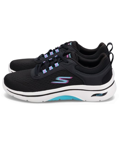 SKECHERS(スケッチャーズ)/ スケッチャーズ SKECHERS ゴーウォーク アーチフィット 2.0 スニーカー レディース GO WALK ARCH FIT 2.0 ブラック 黒 125/img03