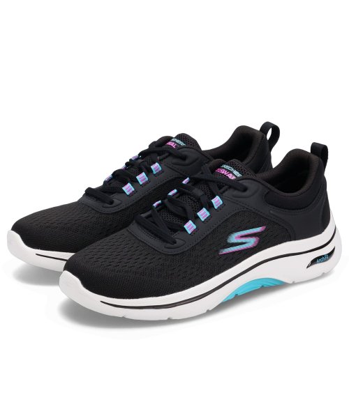 SKECHERS(スケッチャーズ)/ スケッチャーズ SKECHERS ゴーウォーク アーチフィット 2.0 スニーカー レディース GO WALK ARCH FIT 2.0 ブラック 黒 125/img07