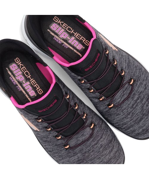 SKECHERS(スケッチャーズ)/ スケッチャーズ SKECHERS スリップインズ ハンズフリー スニーカー スリッポン サミッツ レディース SLIP－INS SUMMITS DAZZLIN/img06