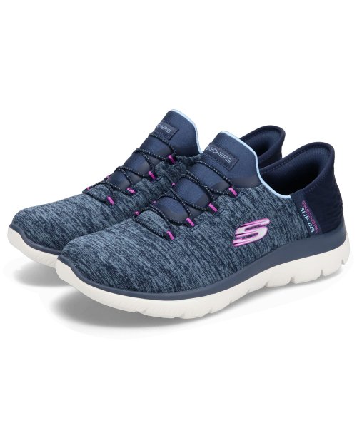 SKECHERS(スケッチャーズ)/ スケッチャーズ SKECHERS スリップインズ ハンズフリー スニーカー スリッポン サミッツ レディース SLIP－INS SUMMITS DAZZLIN/img01