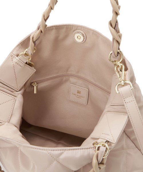 【TREASURE TOPKAPI】キルティング アクリルチェーン付 トート バッグ TREASURE TOPKAPI