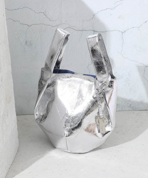 UNGRID bag(アングリッド　バッグ)/メタリック 軽量マルシェバッグ/img11