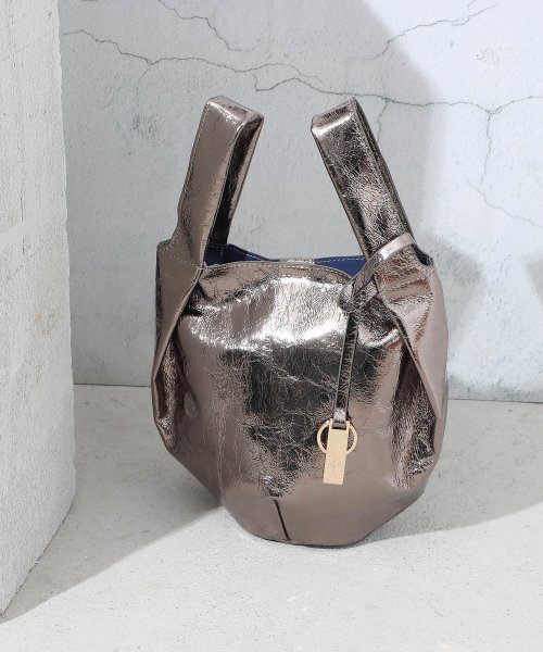 UNGRID bag(アングリッド　バッグ)/メタリック 軽量マルシェバッグ/img16
