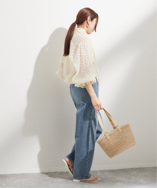 journal standard  L'essage (ジャーナルスタンダード　レサージュ)/12.5OZDENIM タックパンツ/img02