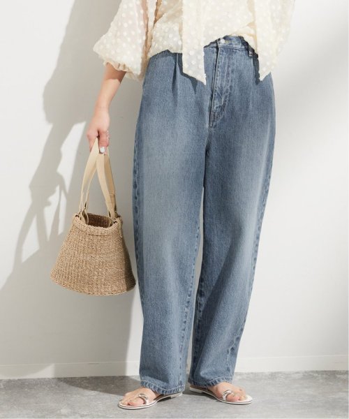 journal standard  L'essage (ジャーナルスタンダード　レサージュ)/12.5OZDENIM タックパンツ/img04