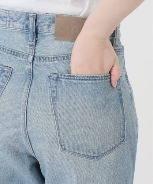 【KURO/クロ】OPTIMA WASH ワイドテーパードデニム KURO/クロ OPTIMA