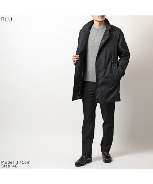 MOORER スプリングコート SC/MORANDI－KM ダブルブレスト MOORER スプリングコート