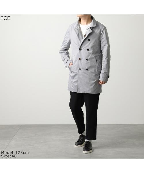 MOORER スプリングコート SC/MORANDI－KM ダブルブレスト MOORER スプリングコート