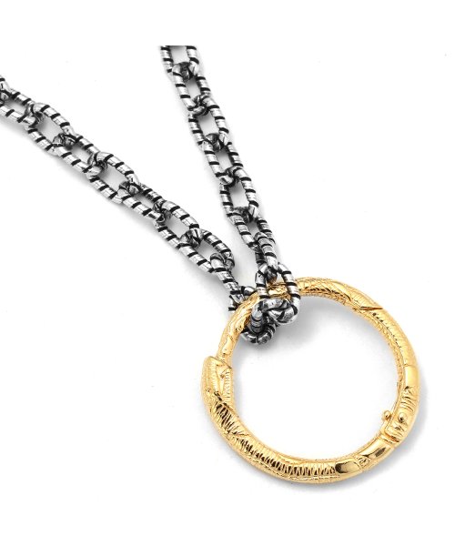 GUCCI グッチ ネックレス 461997 08202 8170 GUCCI ネックレス シルバー/ゴールド SILVER/GOLD