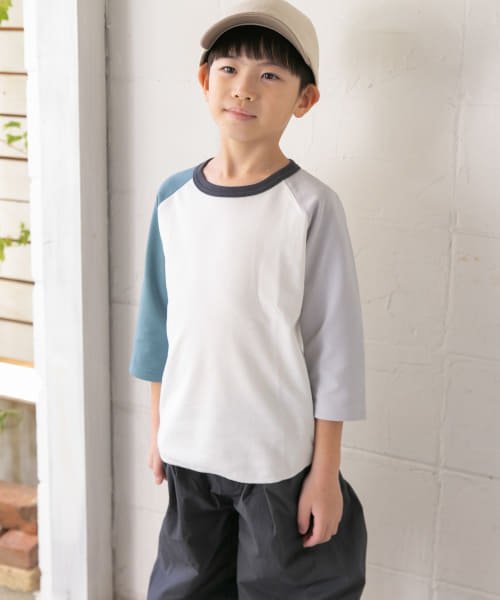 URBAN RESEARCH DOORS（Kids）(アーバンリサーチドアーズ（キッズ）)/『WEB/一部店舗限定サイズ』7分袖クレイジーポンチTシャツ(KIDS)/img02